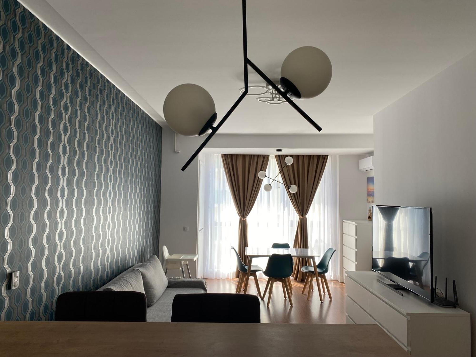 Andreve Apartment By Onix Blue Mamaia Nord, Baby Friendly, Private Parking Năvodari Buitenkant foto